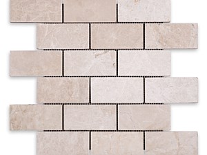 Botticino Turkish Marble Brick 2 X 4 Tumbled